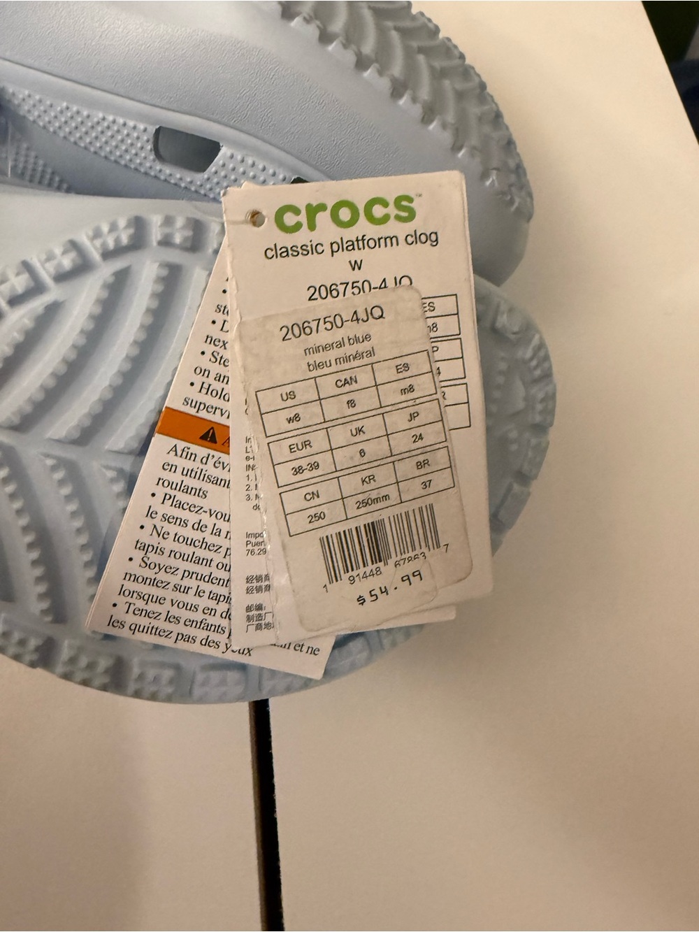 CROCS Classic Platform Clog - Picture 4 of 5